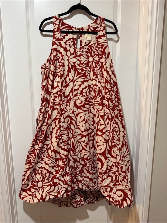 Anthropologie Dresses & Skirts - Maeve by Anthropologie Sienna/Cream High Low A line Midi Dress. Size XL